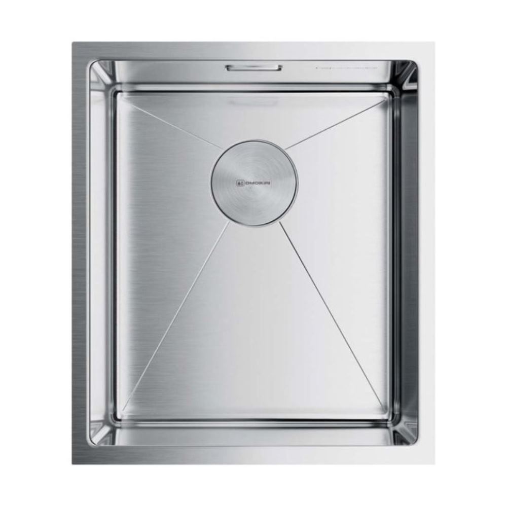 Мойка кухонная Omoikiri Taki 38 Хром 4973043