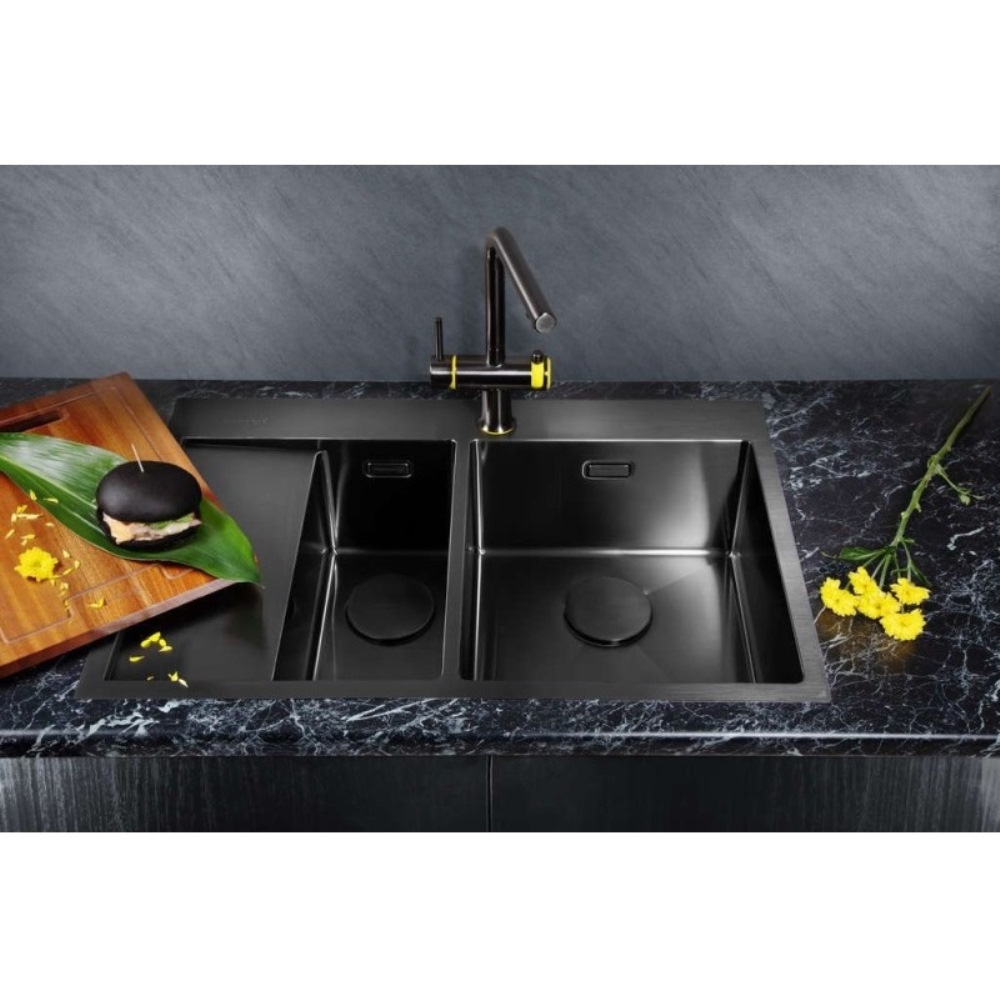 Мойка кухонная Omoikiri Akisame 78 правая Хром 4973063 — изображение 2