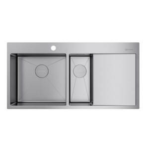 Мойка кухонная Omoikiri Akisame 100 левая Хром 4973544