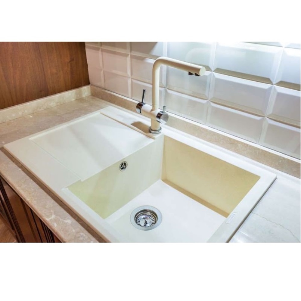 Мойка кухонная Omoikiri Sakaime 78 Ваниль 4993112 — изображение 2