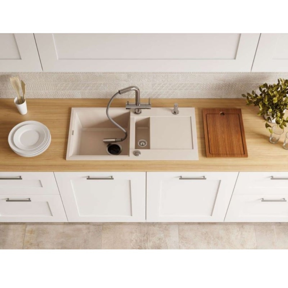 Мойка кухонная Omoikiri Sakaime 86 Серый матовый 4993560 — изображение 2