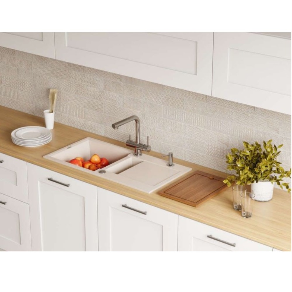 Мойка кухонная Omoikiri Sakaime 86 Серый матовый 4993560 — изображение 3