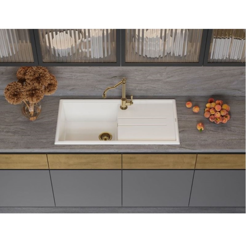 Мойка кухонная Omoikiri Tedori 100 Платина 4993923 — изображение 3