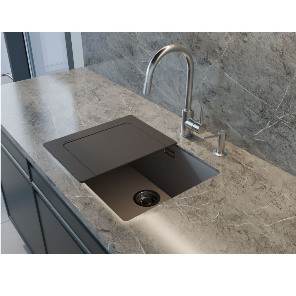 Дозатор встраиваемый Omoikiri OM-02 Сталь 4995008 — изображение 3