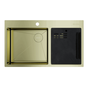 Мойка кухонная Omoikiri Akisame 86 Золото светлое 4997048